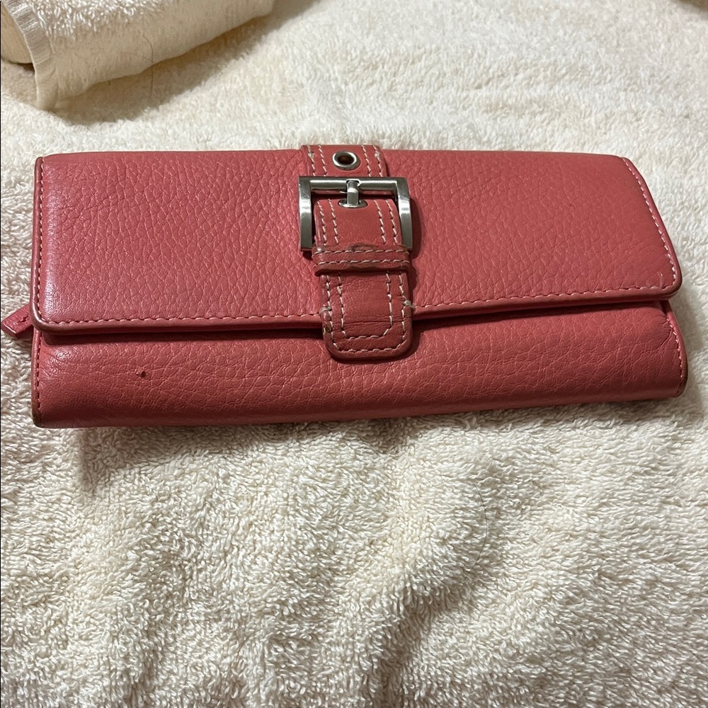 Talbots Pink Leather Women's Wallet